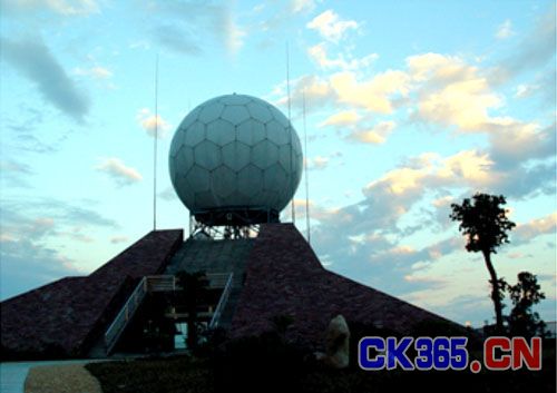 中国气象局在境内部署的多普勒天气雷达站