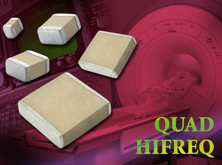 Vishay推出增强型QUAD HIFREQ系列MLCC