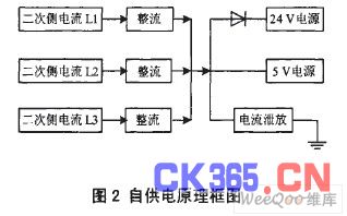 自供电原理框图