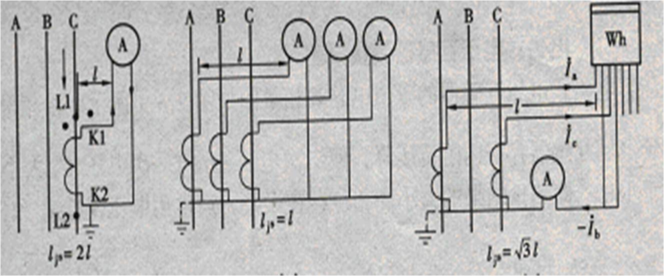 电磁式电流互感器的接线