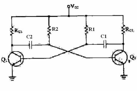 多谐振荡器电路结构