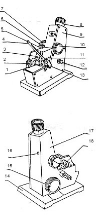 阿贝折射仪结构