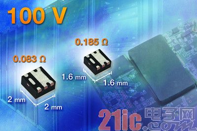 Vishay Siliconix 推出业内率先采用PowerPAK® SC-75和SC-70封装的功率MOSFET